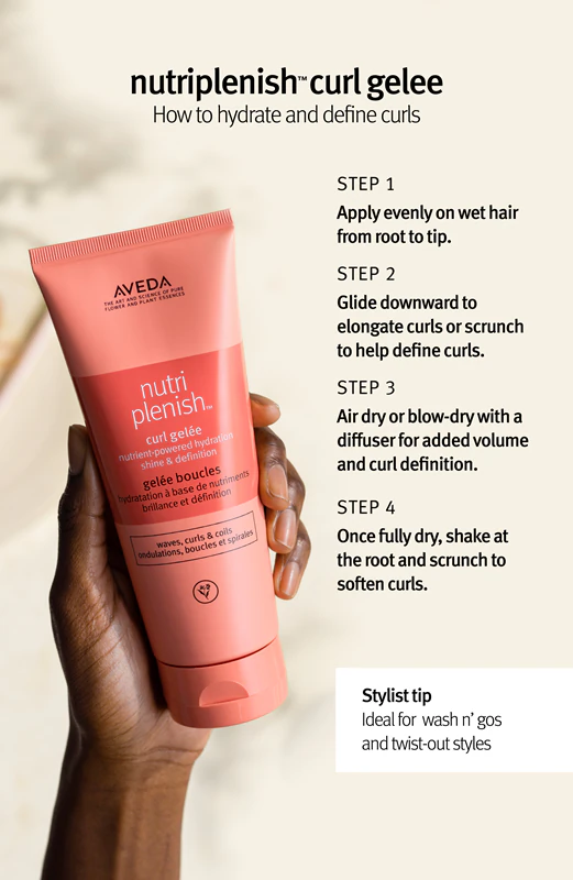 Aveda Nutriplenish™ Curl Gelée Gel Hidratante Definidor de Cachos