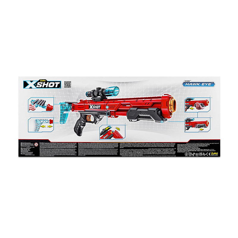 X-Shot lanceert Hawk Eye excel, X-shot