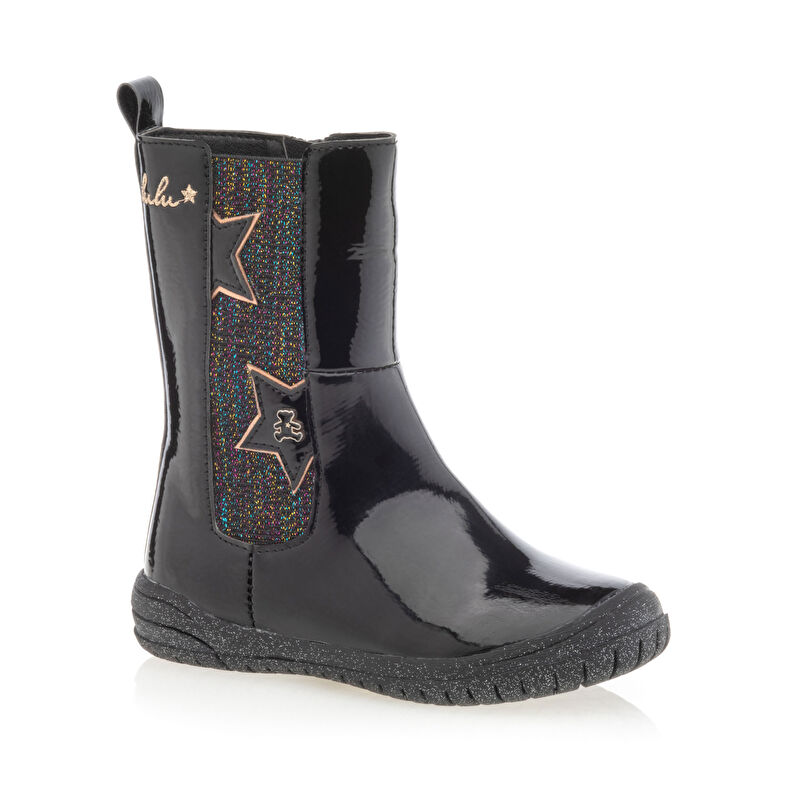 Botas para niña negra