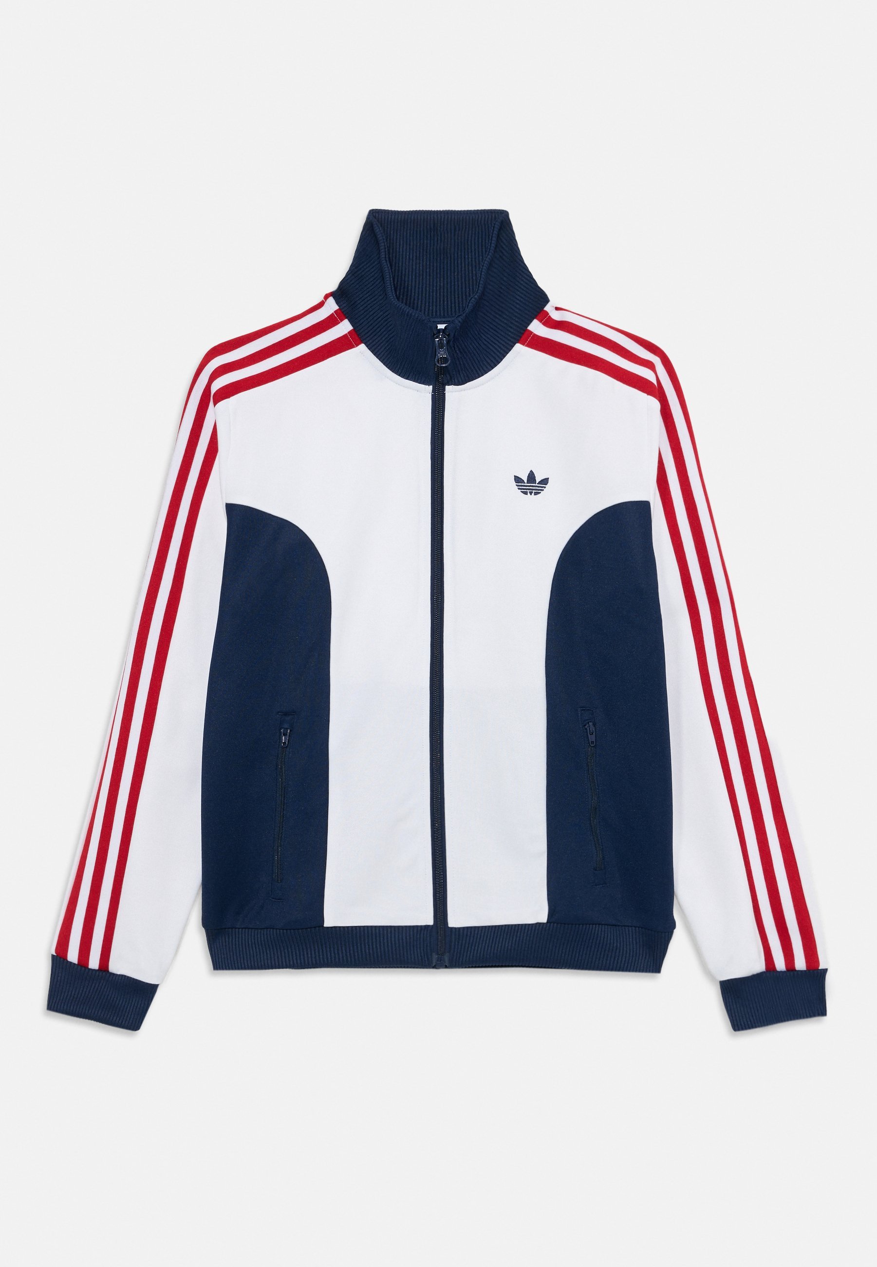 adidas Originals TRACK UNISEX - Sweatshirt met rits - wit