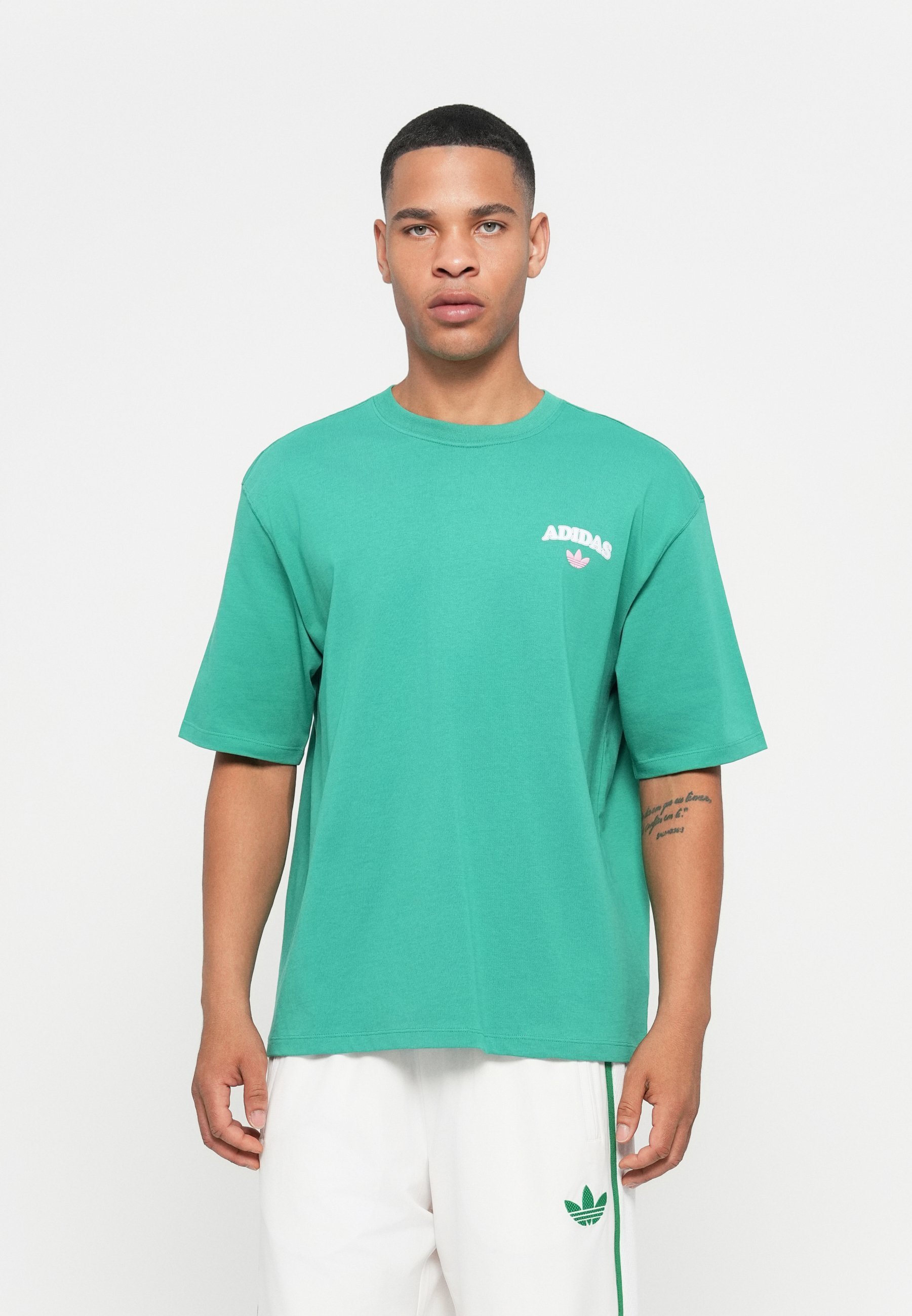 adidas Originals LOBSTER TEE UNISEX - T-shirt met print - semi-court groen