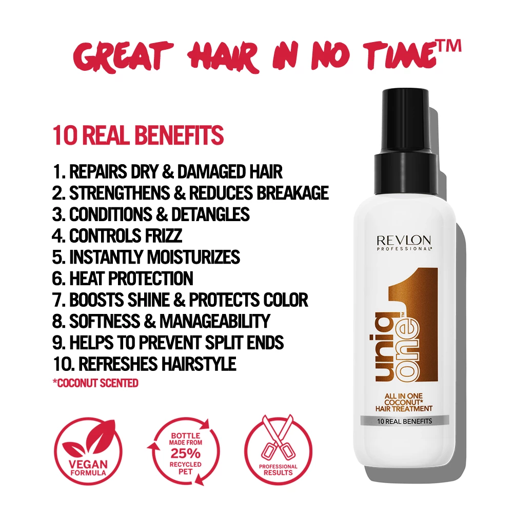 Tratament pentru păr cu nucă de cocos 150 ml - UniqOne
