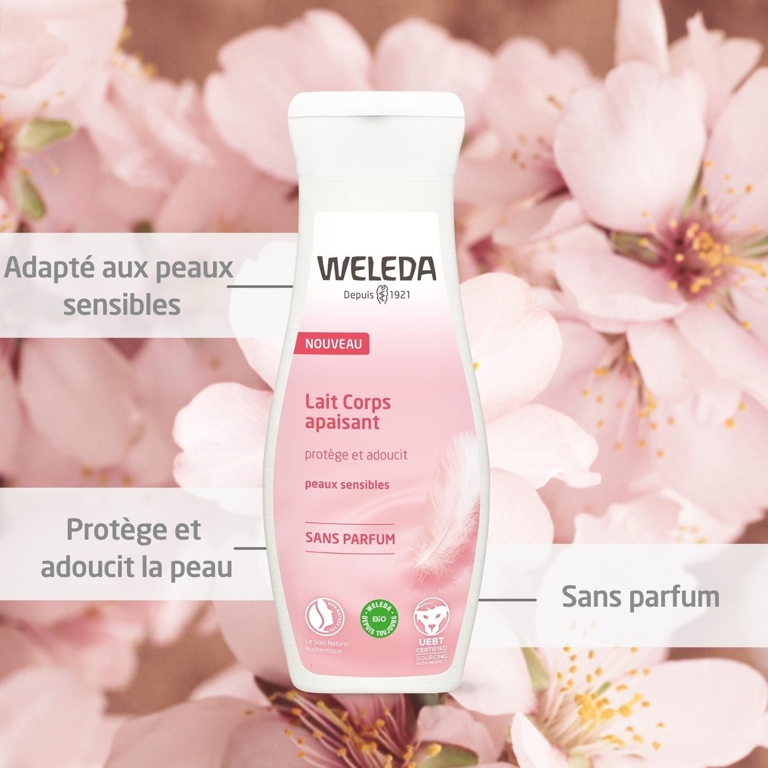 Weleda Lait Corps apaisant - 200 ml