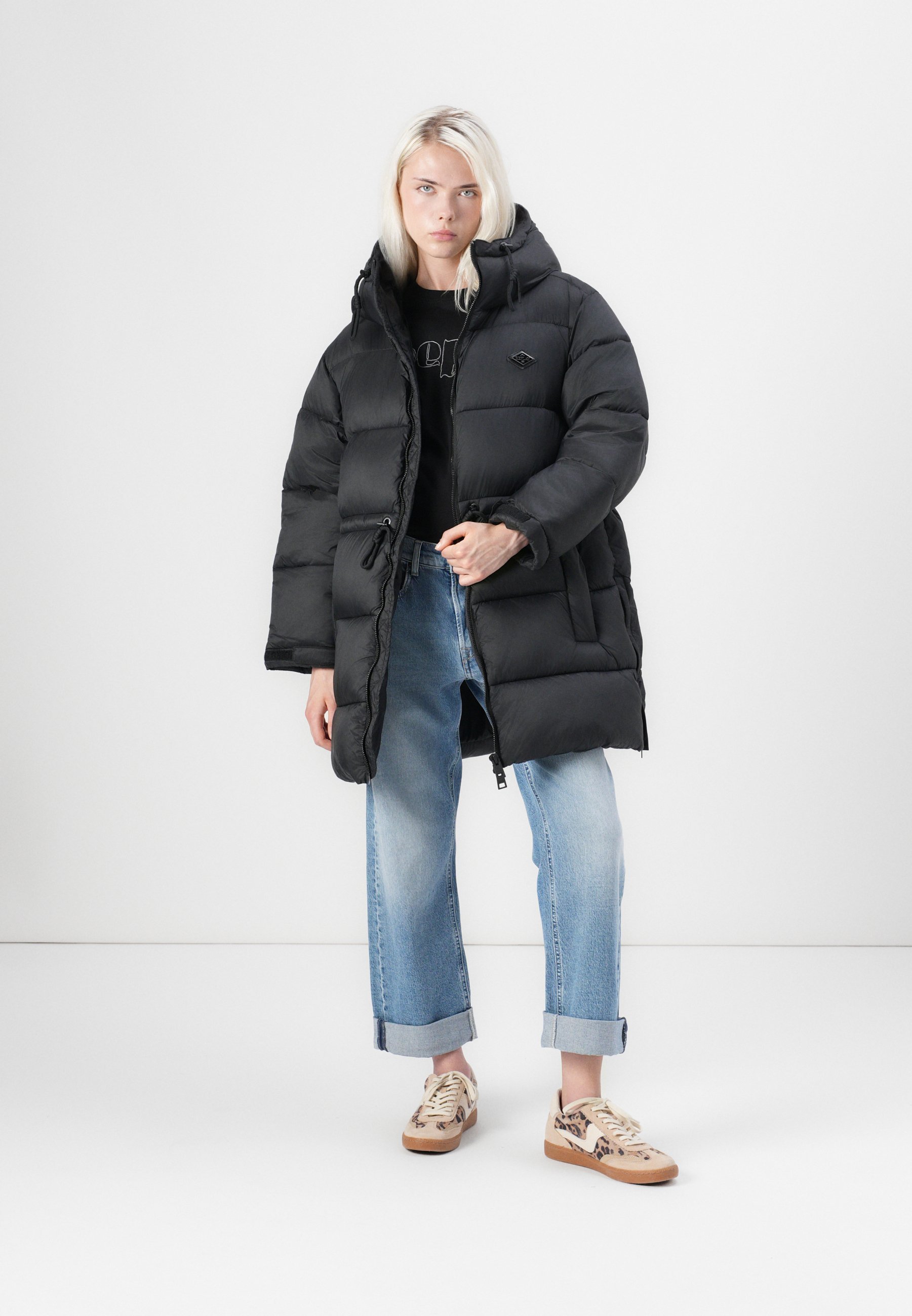 JACKET - Vinterkåpe / -frakk - black