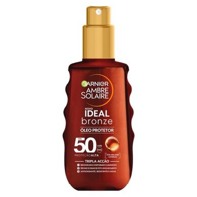 Garnier Ambre Solaire suojaava öljy, ihanteellinen pronssille UVA SPF50 150 ml 150 ml