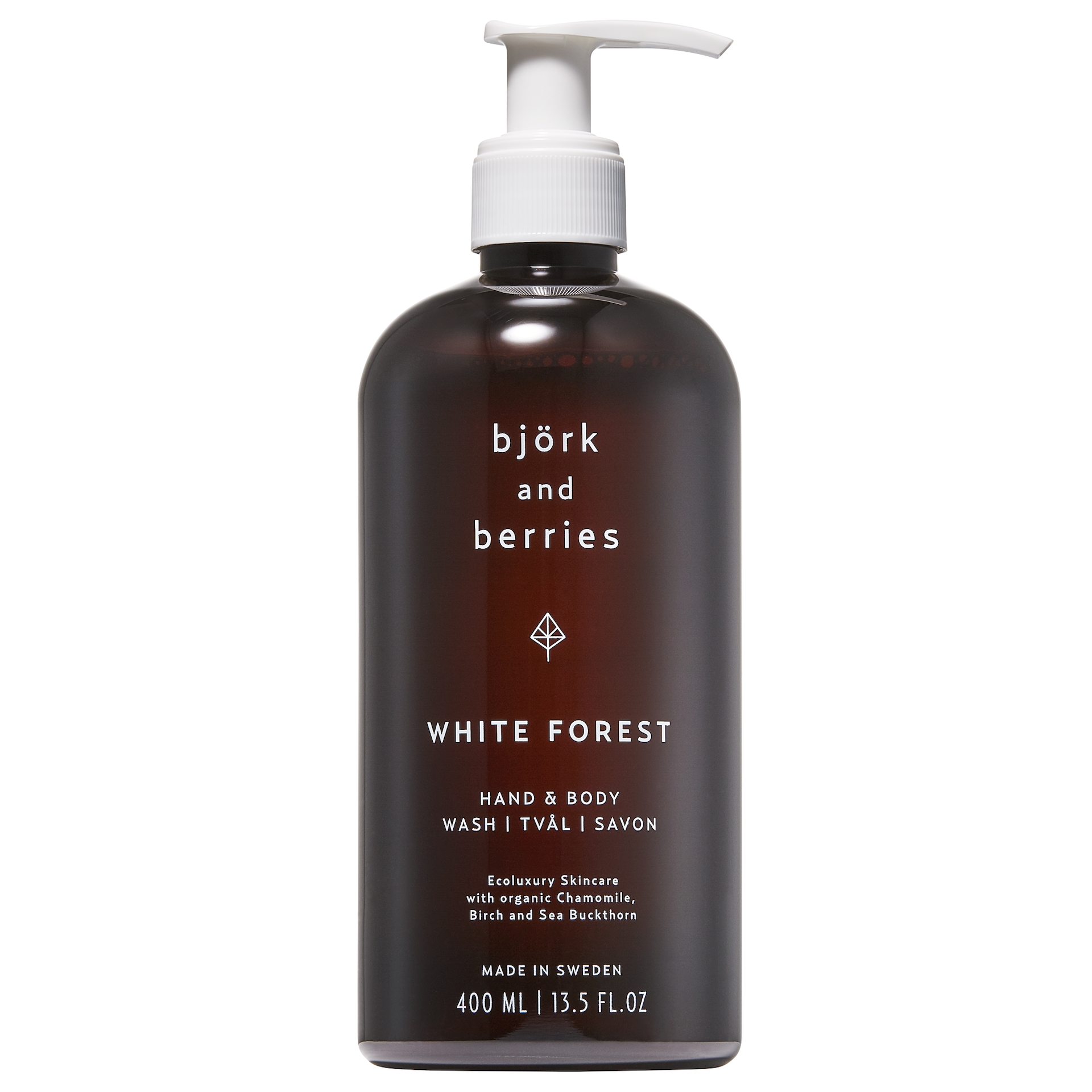 Biały Las Mydło do rąk i ciała 400 ml - Björk and Berries