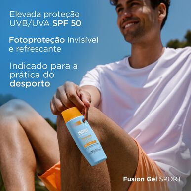 Isdin Fusion Gel Sport tělový opalovací krém SPF50 100 ml