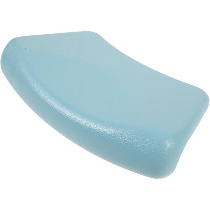 Cuscino da bagno ergonomico in morbido PU per alleviare la fatica, comodo supporto per testa e collo, accessorio rilassante per la spa.