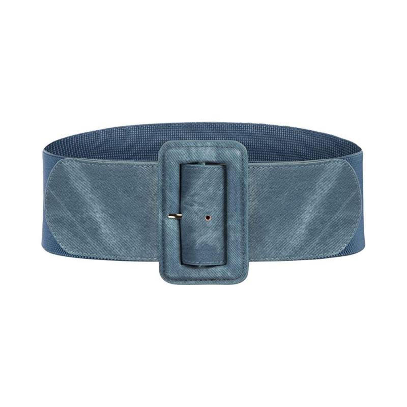 Cintura elastica da donna anni '50, larga 7,6 cm (3 pollici).