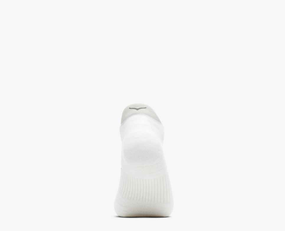 HOKA Chaussettes de course invisibles blanches