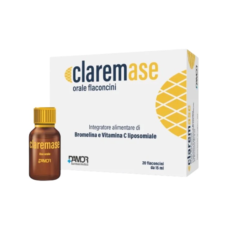 DAMOR PHARMACEUTICALS Claremase Oral 20Fl Bromélaïne