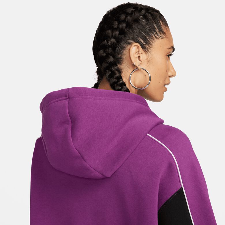 Sudadera con capucha extragrande de felpa deportiva