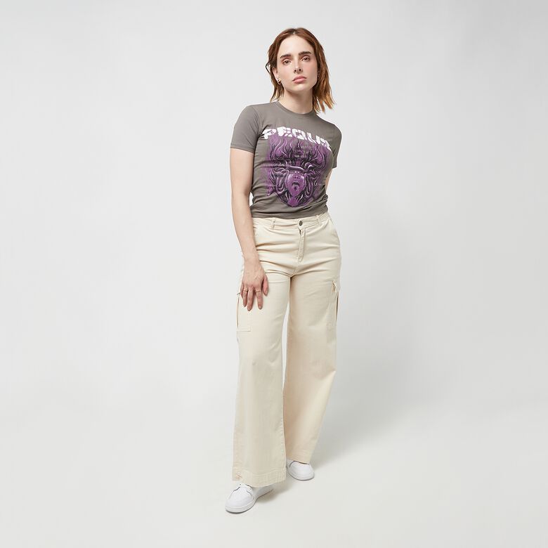 T-shirt aderente con grafica Medusa