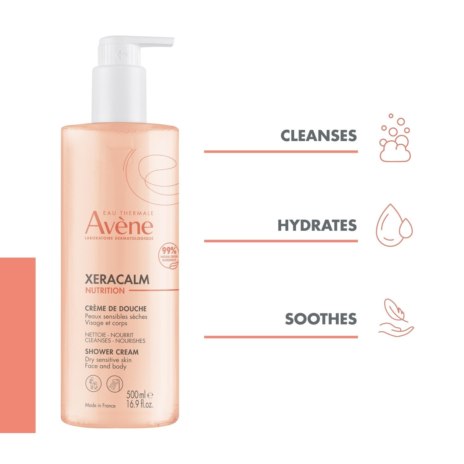 Avène gel za tuširanje za bebe XeraCalm hranjiva krema za tuširanje - 200 ml