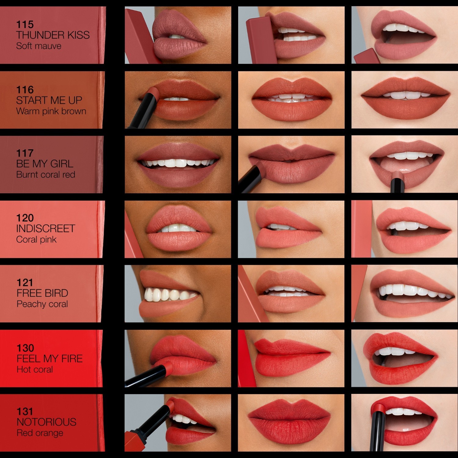 NARS Powermatte ruž za usne - 1,5 g