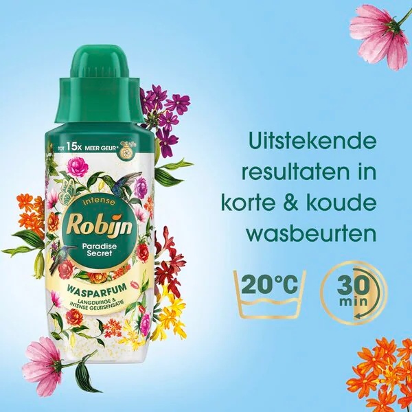 Robijn Intense Paradise Secret skalbinių kvepalai<br>342 ml, 17 plovimų