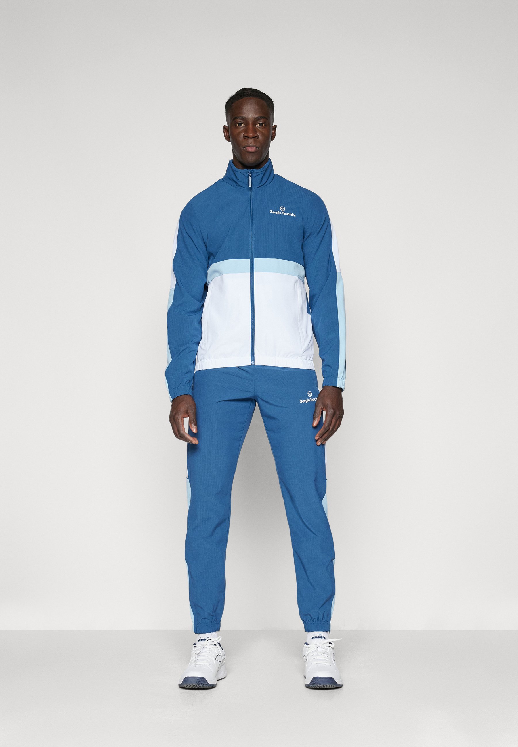 Sergio Tacchini ALATA TRACKSUIT SET - Trainingspak - Ensigne blauw/blauwe bel