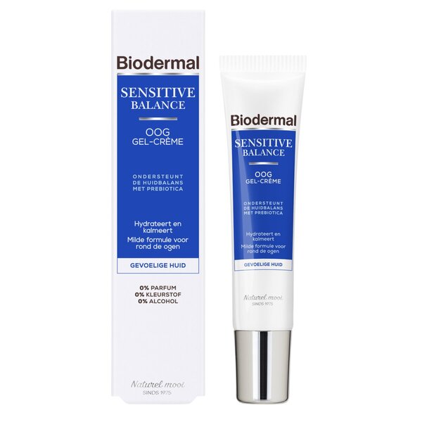 Biodermal Sensitive Balance Eye Gel-Cream<br>15ml - Sensitive skin