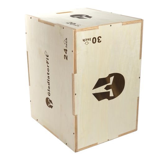 Gladiatorfit 3-in-1 Plyobox aus Holz