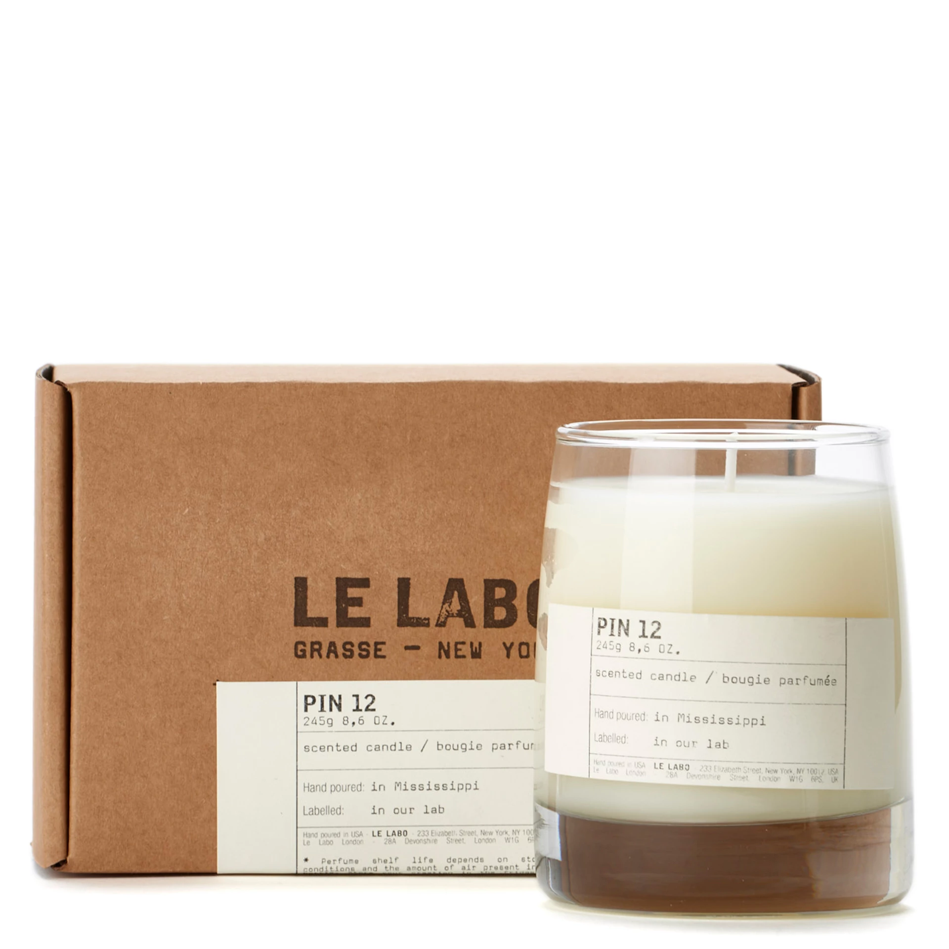 Pin 12 - Klasična svijeća 245 g - Le Labo