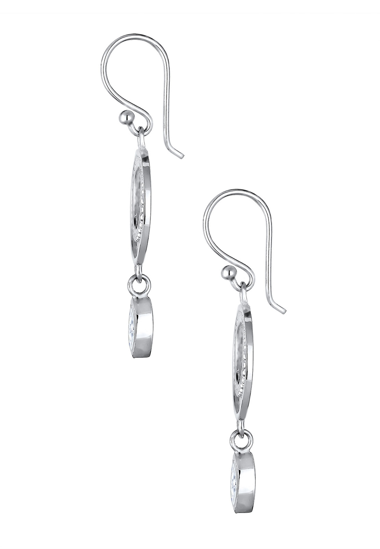 Elli PREMIUM Ornament Zirkonia Marquise 925 Sterling Silber