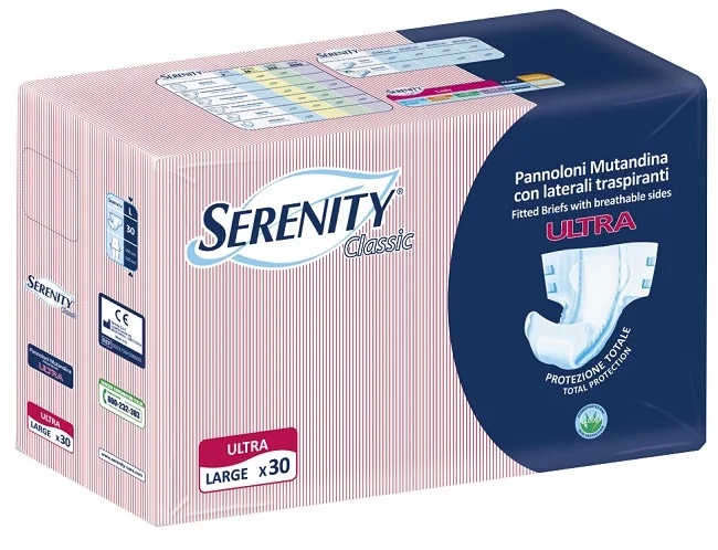 SERENITY Mut Clas U/Aloe Windeln L 30 Inkontinenz