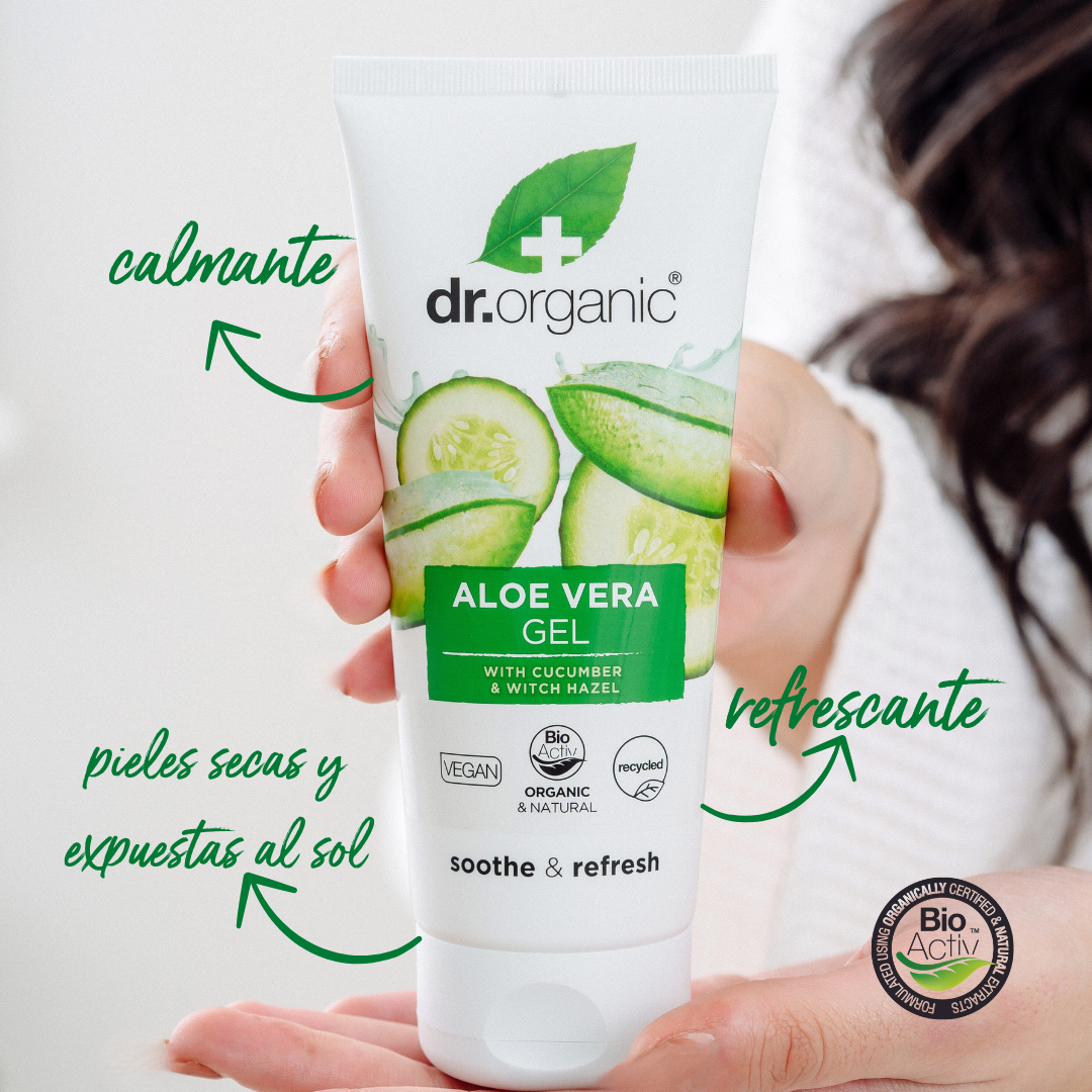 Gél z aloe vera s uhorkou a nechtíkom lekárskym Kúpeľové gély a mydlá