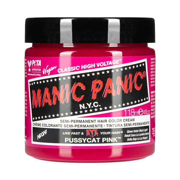 Manic Panic High Voltage hajfesték Pussycat Pink 118ml