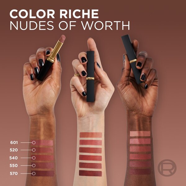 L'Oréal Paris Color Riche 570 Worth It Intense Intense Volume Matte Lippenstift<br>1,8g