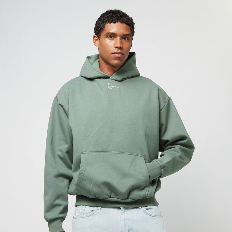 Small Signature Oversized Heavy Sweat Hoodie