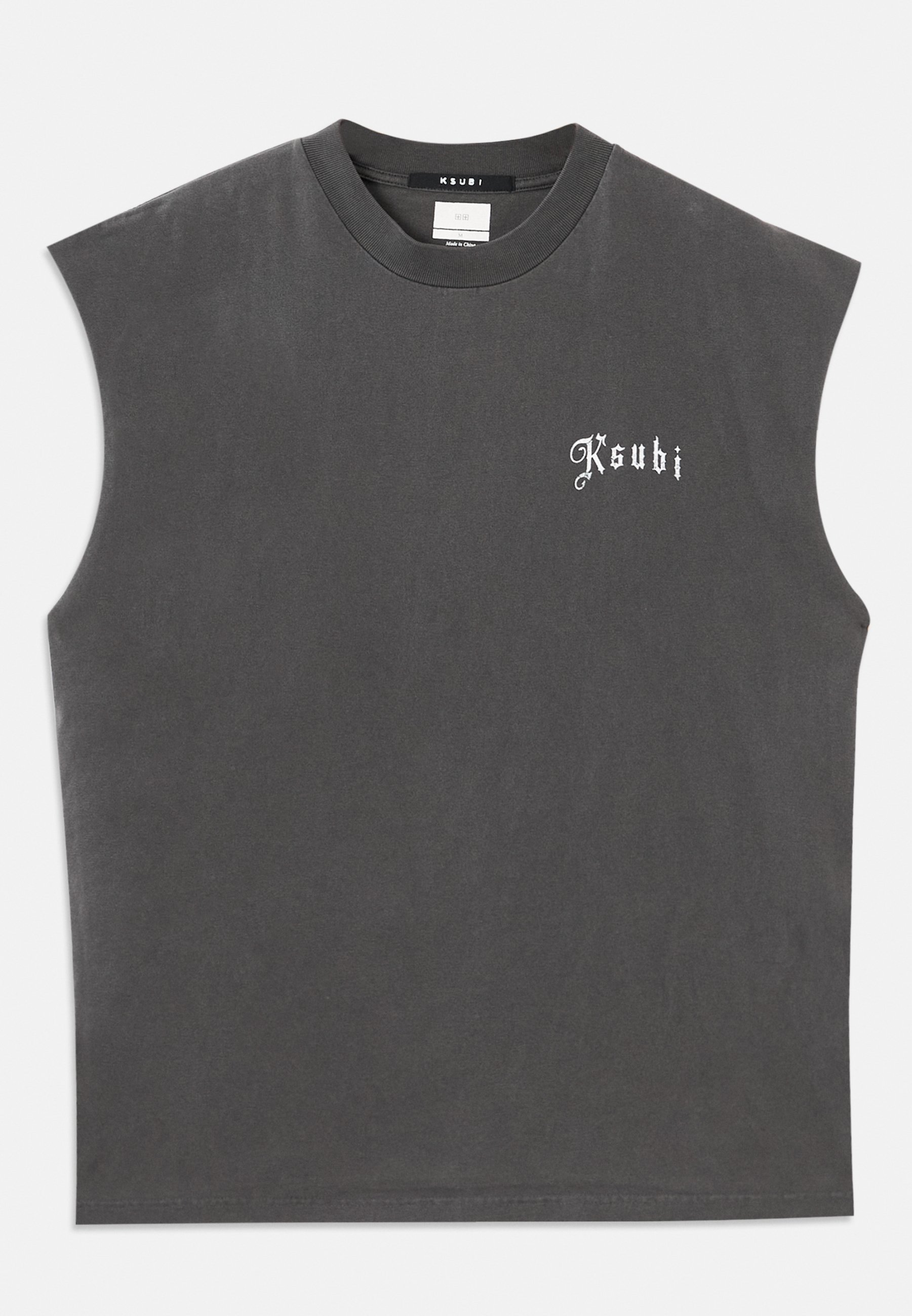 Ksubi TRUCKSTOP ECKESS CUTOFF - Topo - carvão