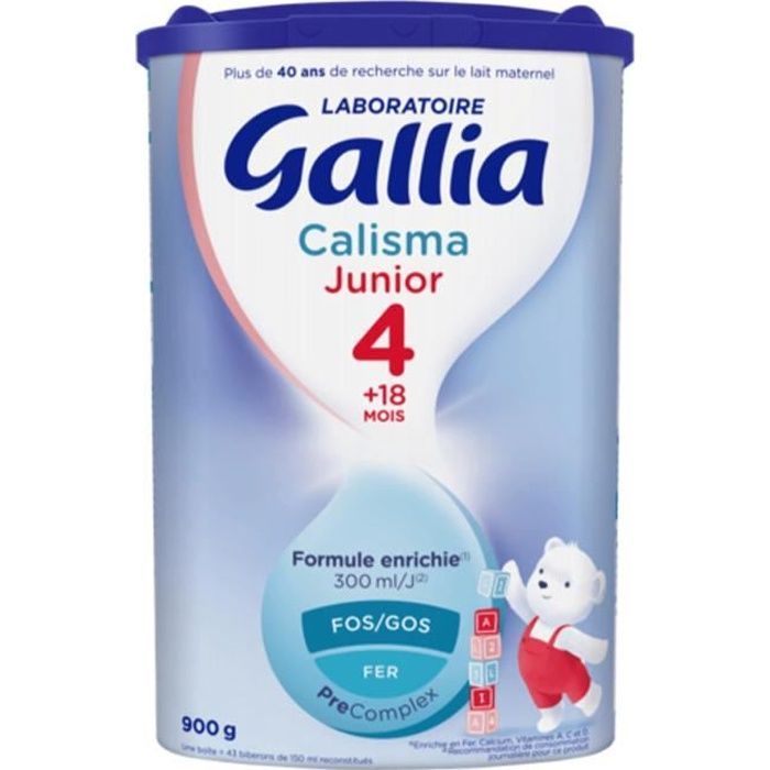 Gallia Junior Laboratory, Baby Milk Powder, From 18 to 36 Months, 1x900g