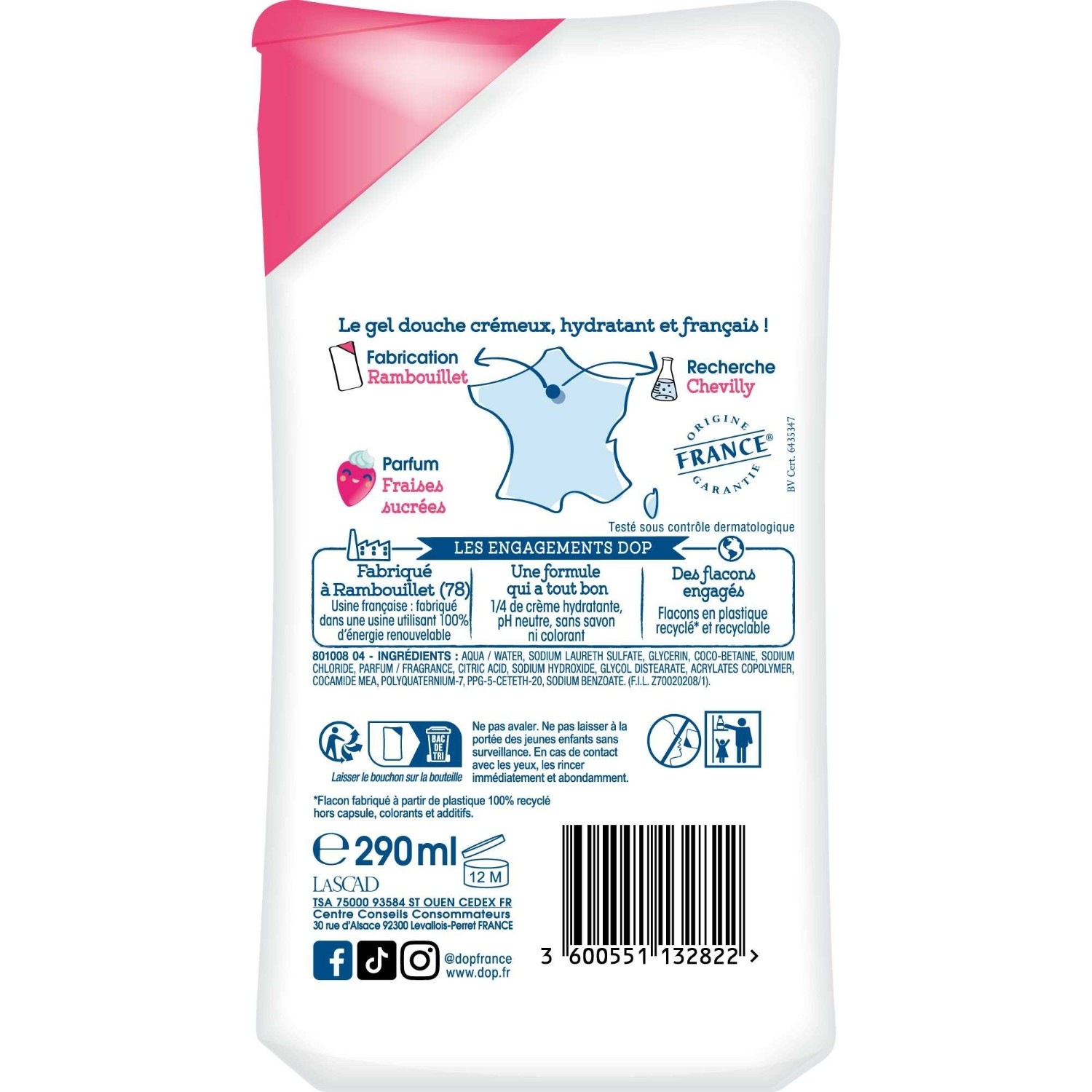 DOP Fraises Sucrées