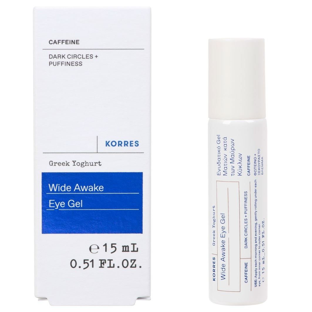 KORRES očný valčekový gél s gréckym jogurtom pre prebúdzanie očí – 15 ml
