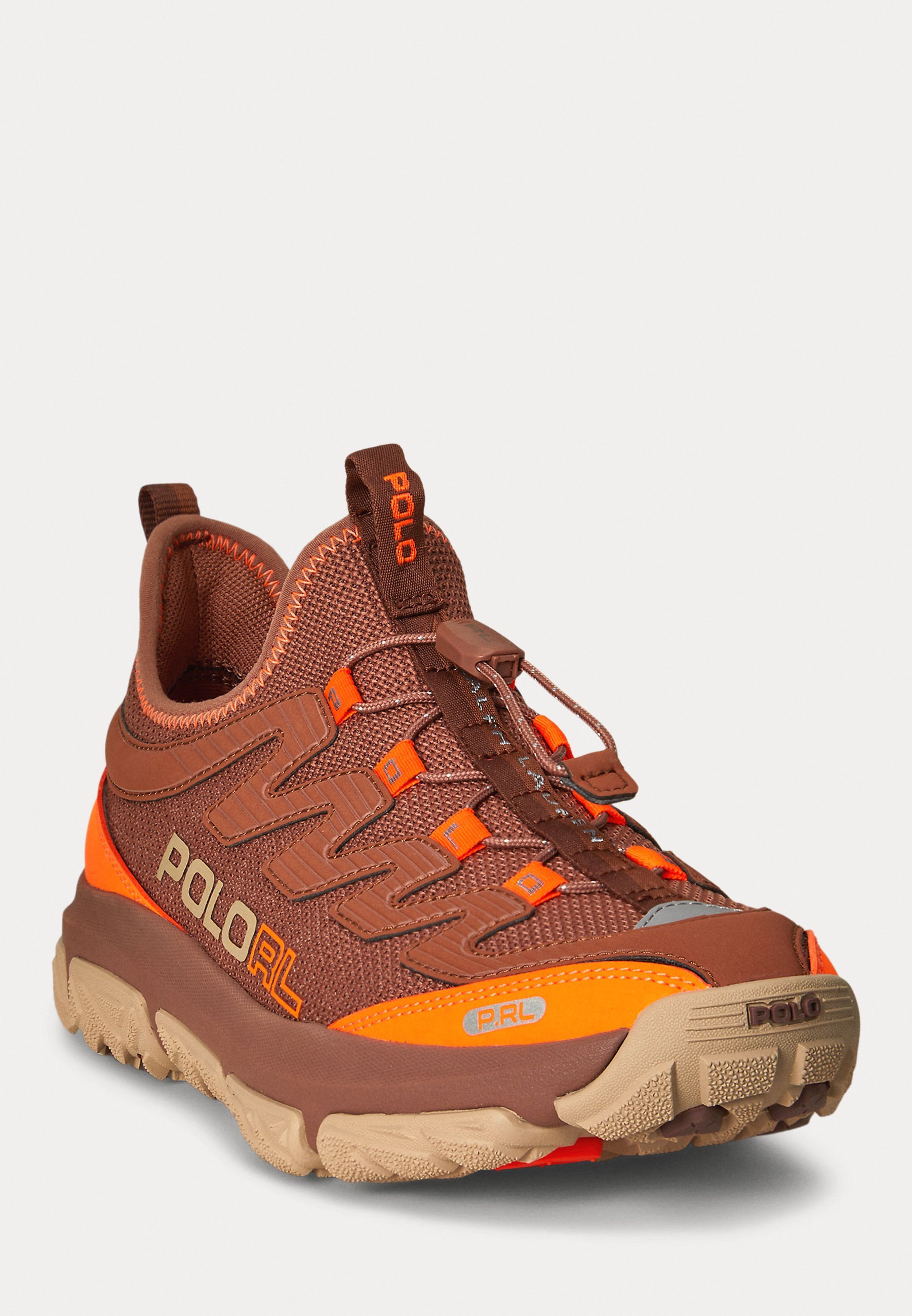 Polo Ralph Lauren ADVENTURE 300LT SNEAKER - Sneakers - roestbruin/oranje