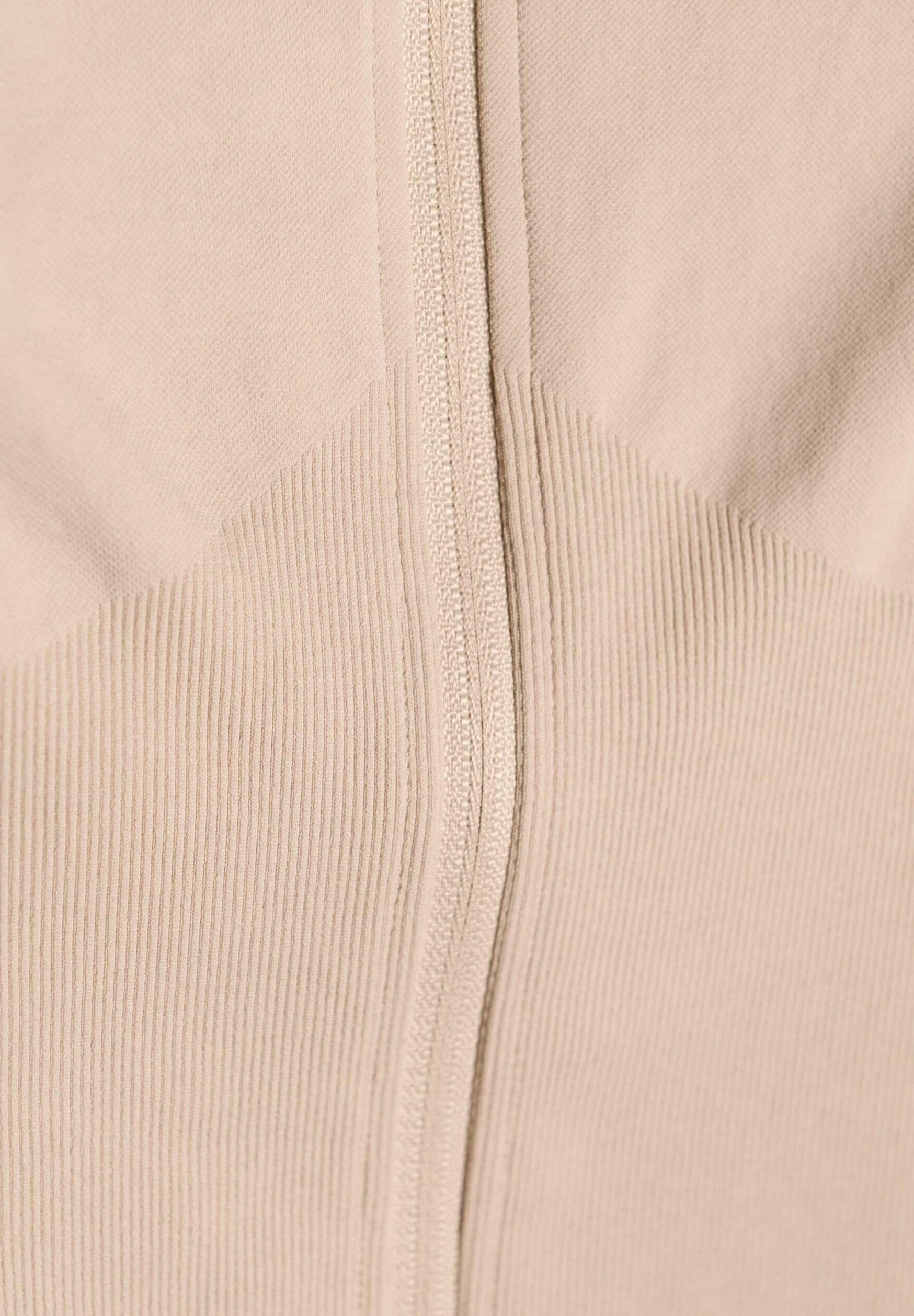 Felpa con zip aim'n® - beige