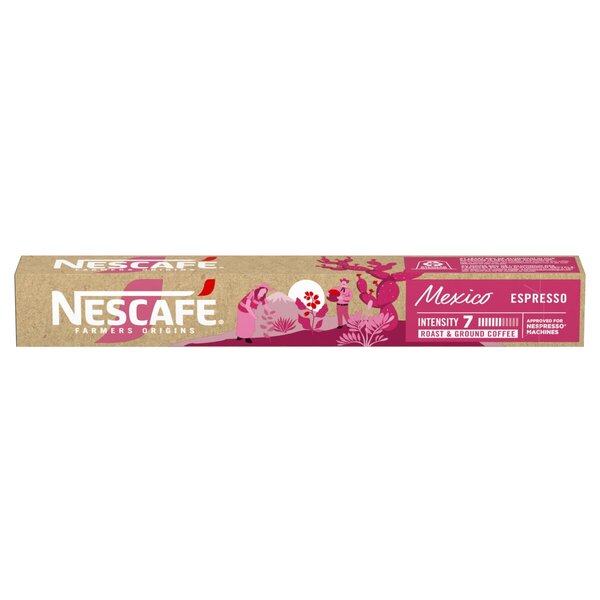 Cápsulas de café Nescafé Farmers Origins México<br>10 unidades
