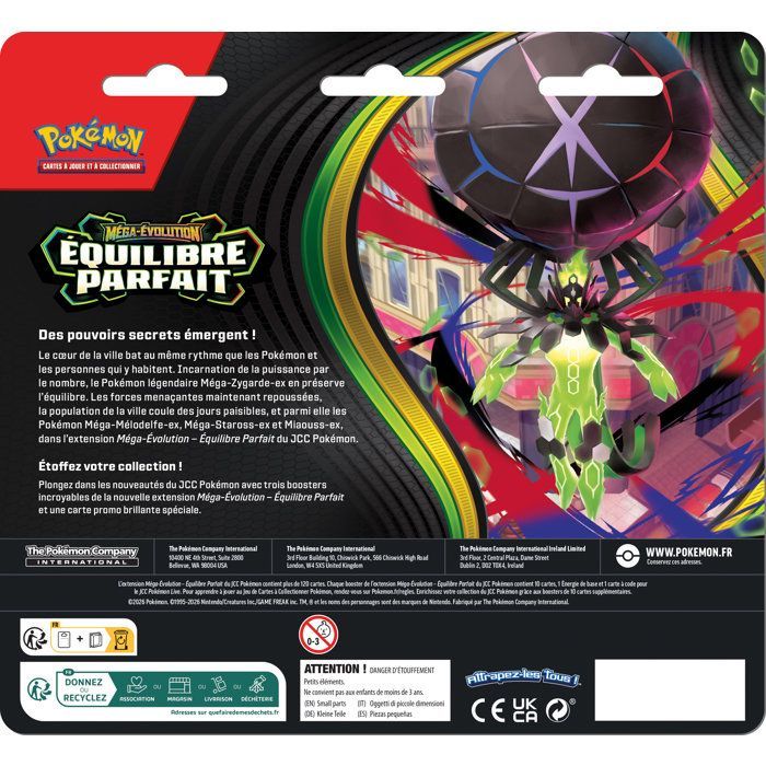 Pokémon ME03: pakket van 3 boosters