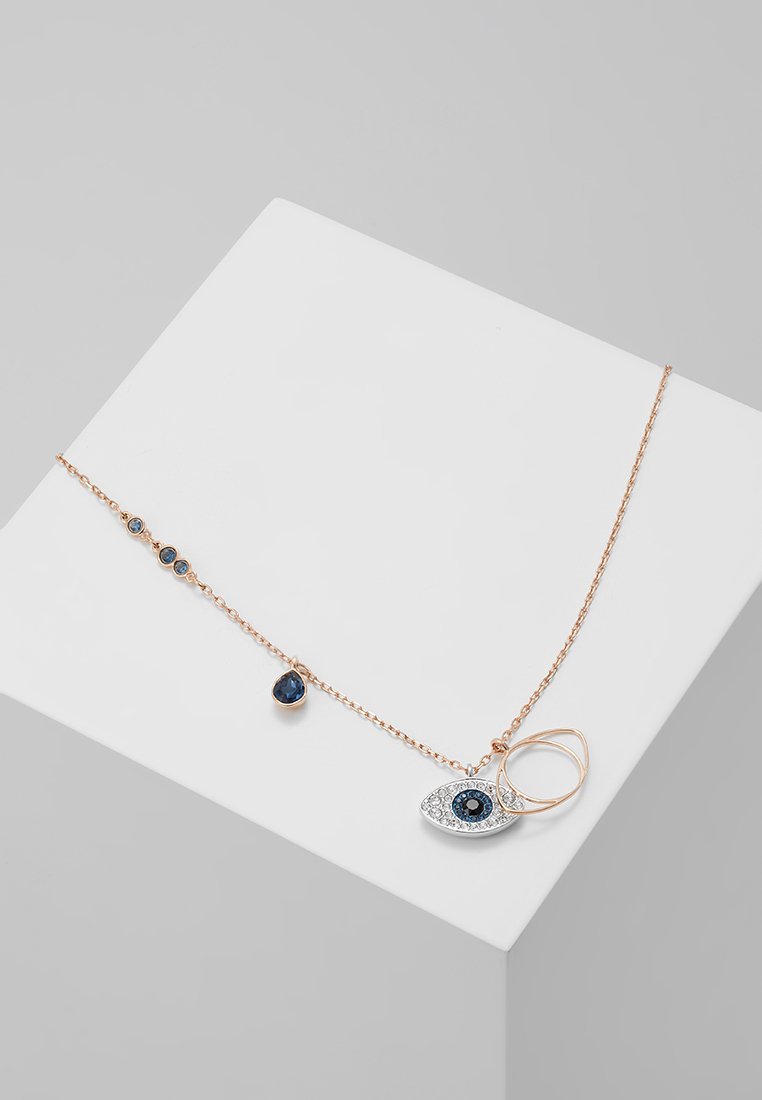 Collana con ciondolo Swarovski SIMBOLICA OCCHIO DI MALE - color argento