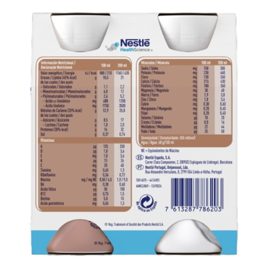 Meritene Clinical Extra Protein Neutral Runsasproteiininen Suun kautta otettava ravintolisä 4 x 200 ml