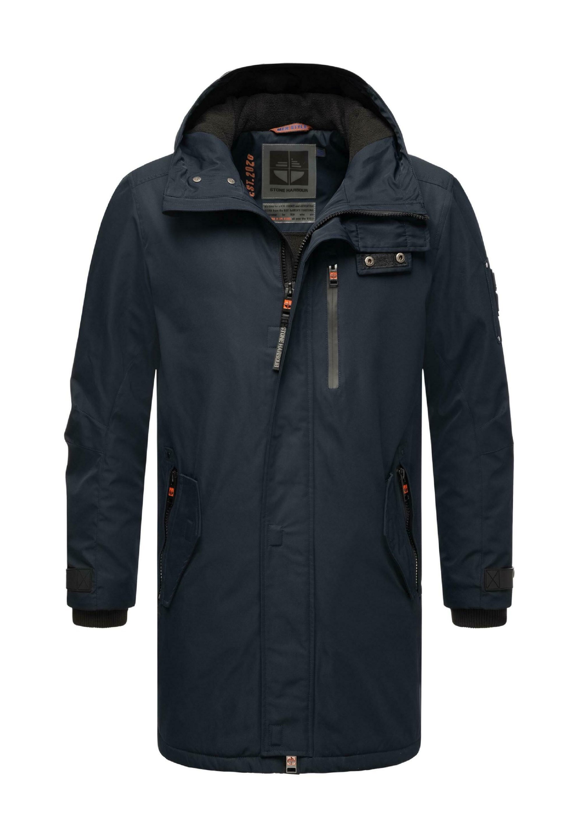 STONE HARBOUR LANZOO - Parka - bleu foncé