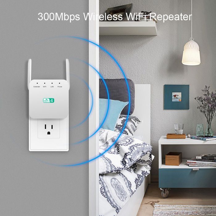 Ripetitore WiFi MLBQ 300M - Nuova versione, amplificatore di segnale wireless a porta singola