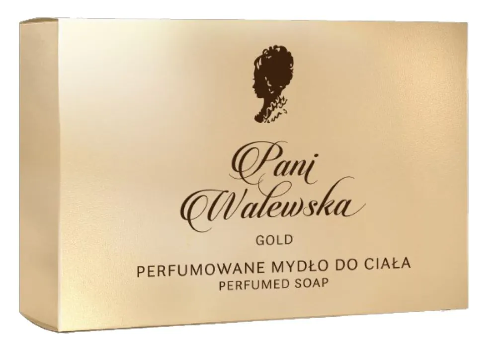 Pani Walewska Gold Perfumowane mydło do ciała w kostce 100g