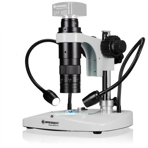 Objectif zoom Bresser DST-0745 pour l'imagerie macro et microscopique numérique