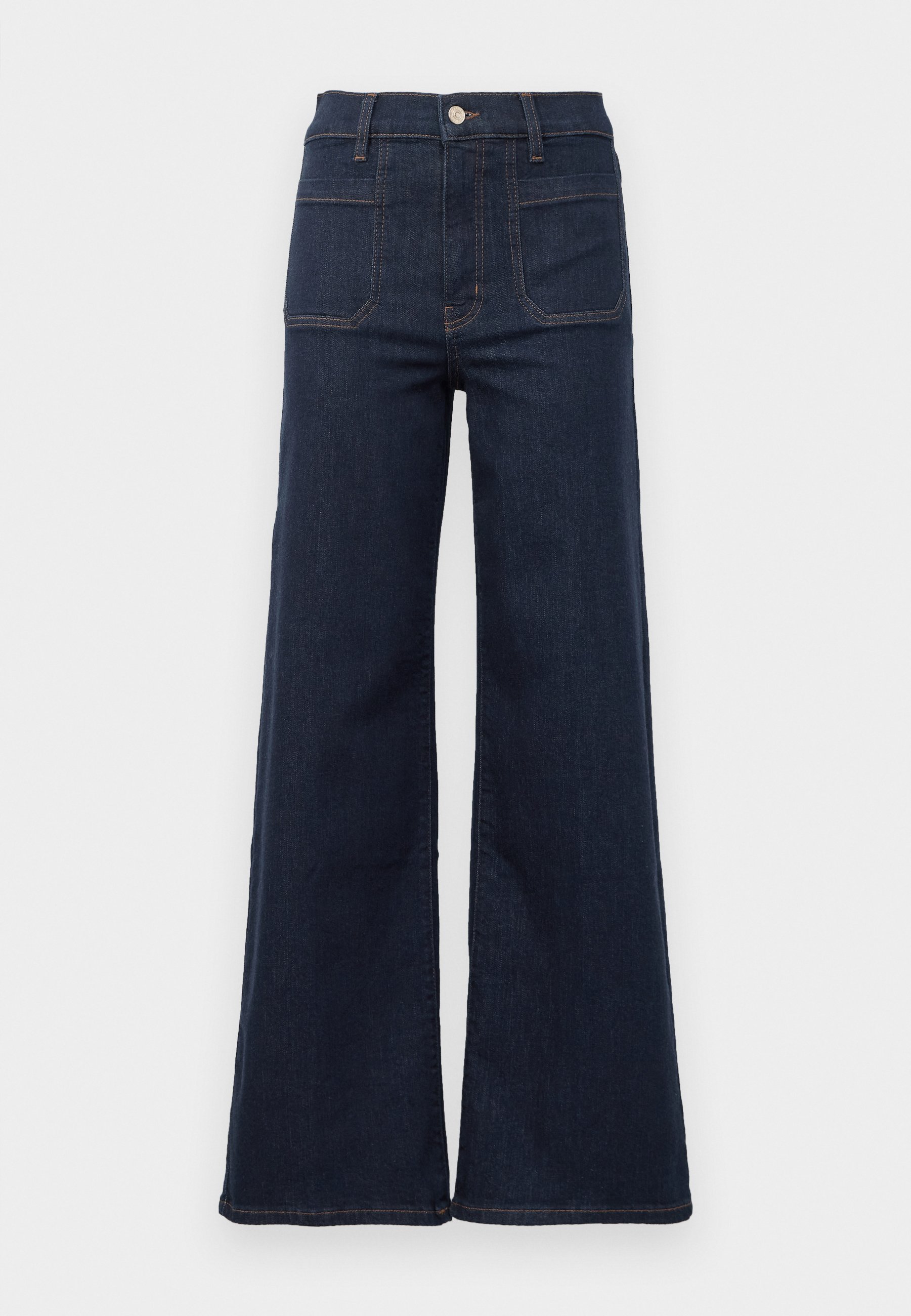 FRAME LE SLIM PALAZZO MODERNIST POCKET - Flared jeans - rinse