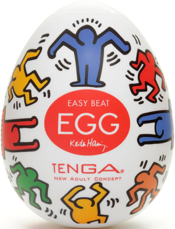 Jednorazový masturbátor Tenga Keith Haring Egg Dance