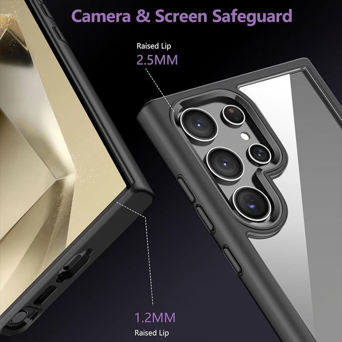 Coque de Protection - BOOLING - pour Samsung Galaxy S22 Ultra - Solide - Transparente - 2 Verres Trempés