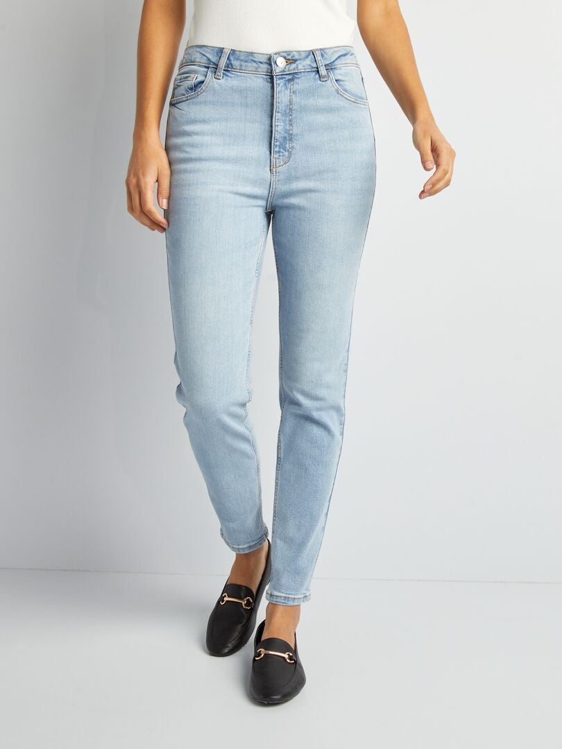 Calça jeans slim tamanho 30L - Azul