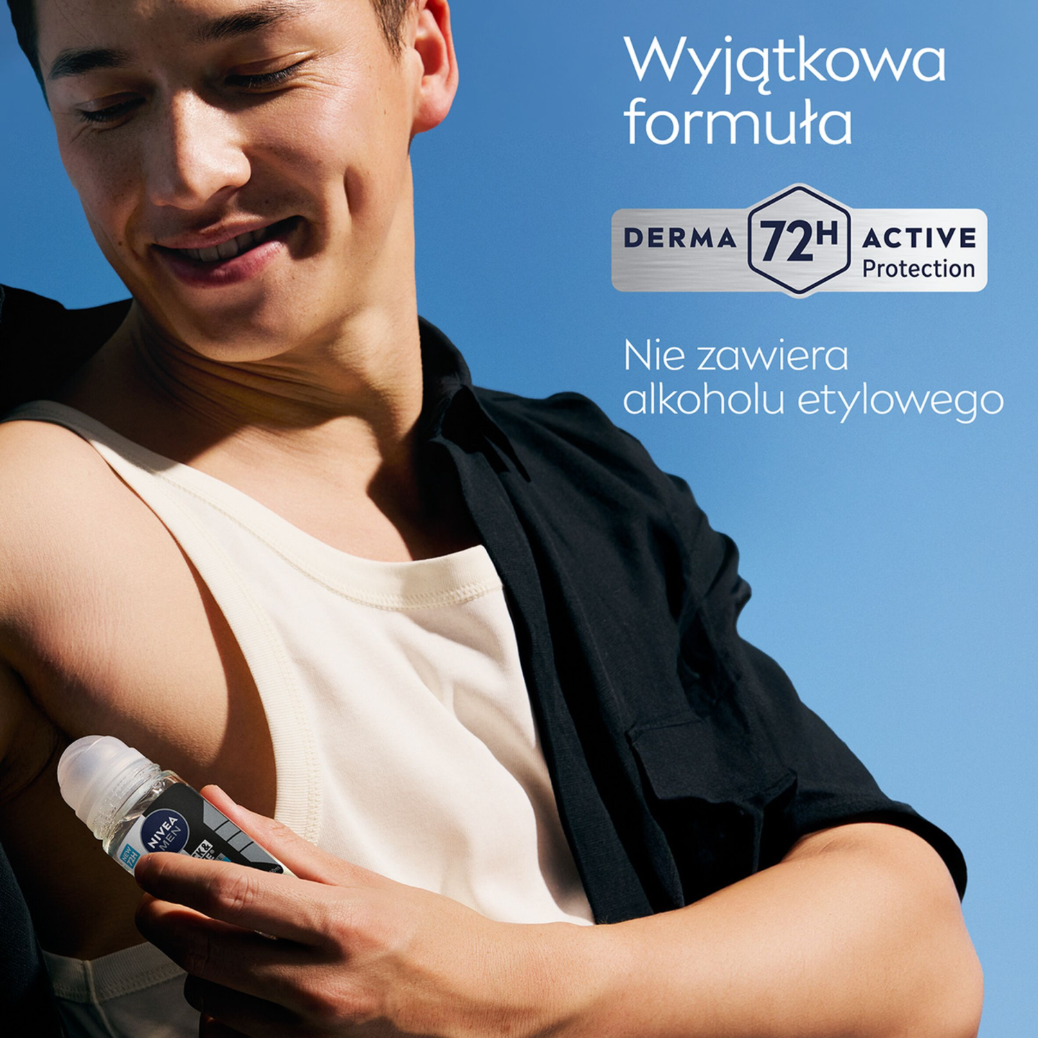 Nivea Men Déodorant Roll-on 50ml Invisible Men