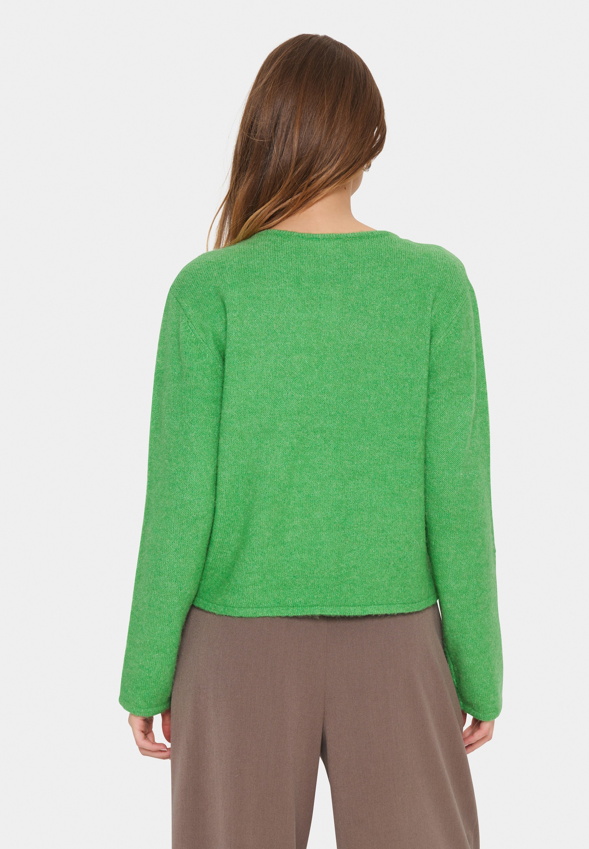 Saint Tropez LARNA - Cardigan - greenbriar